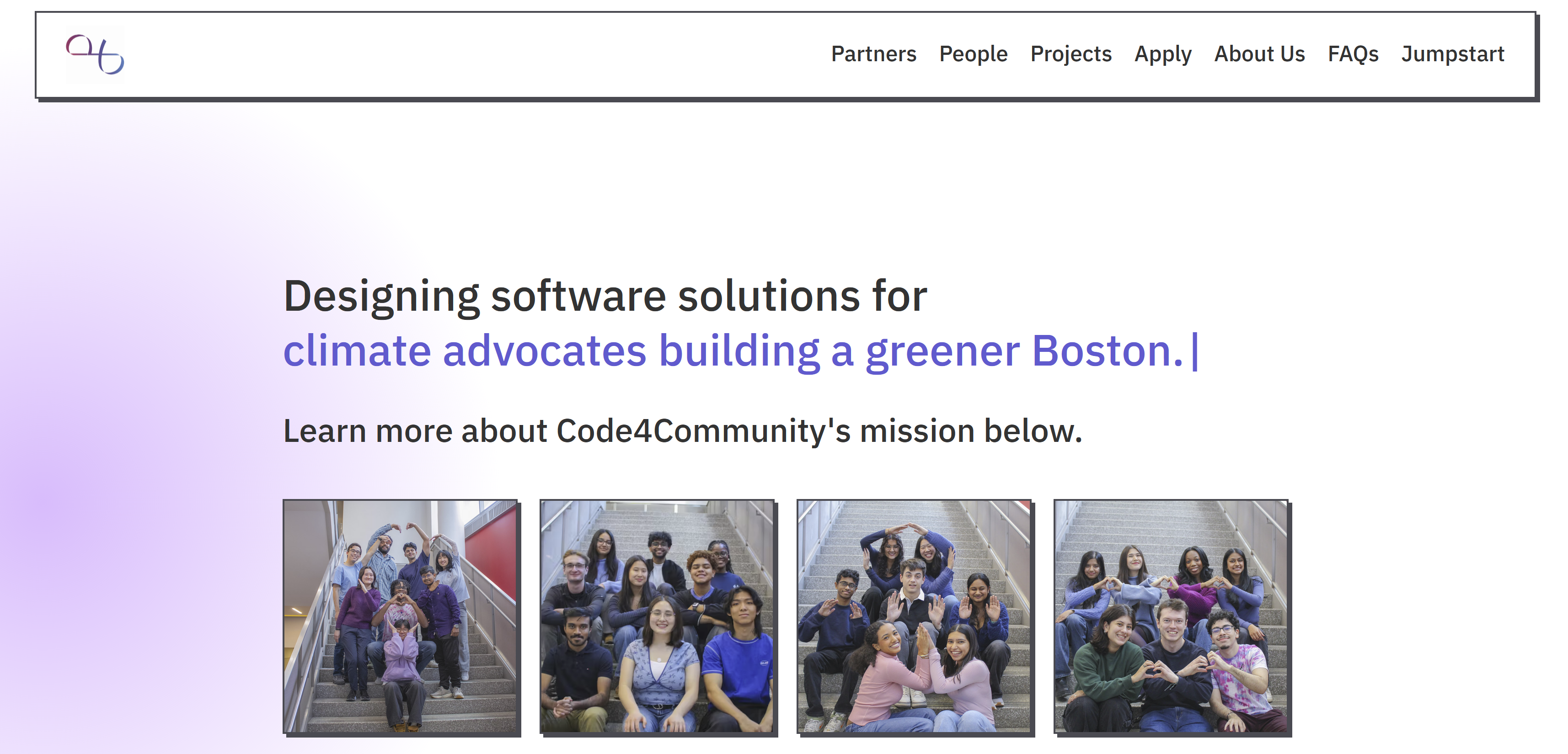 Code4Community Website Redesign